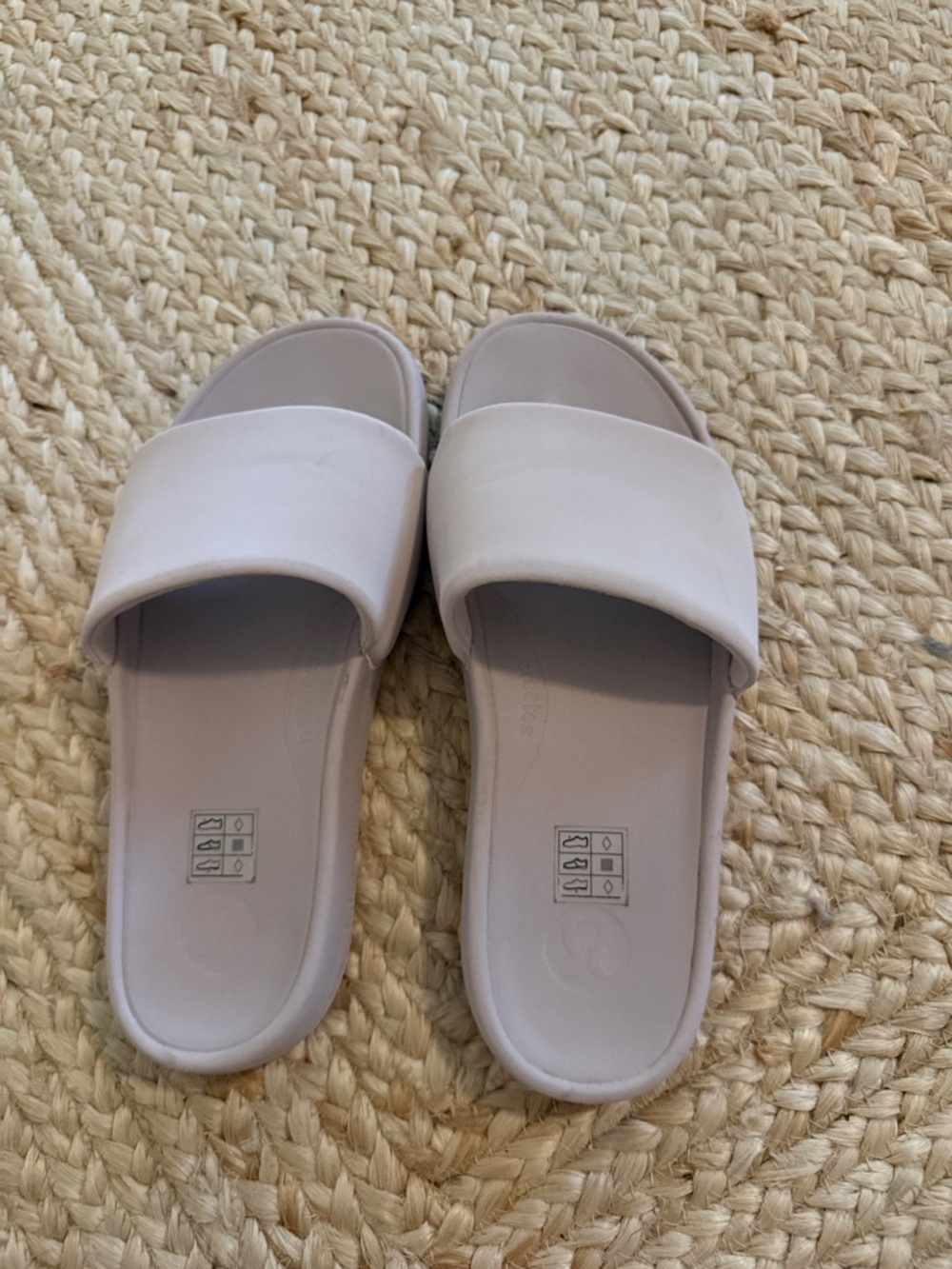lululemon athletica Women's Slide Sandals in Pale Taupe